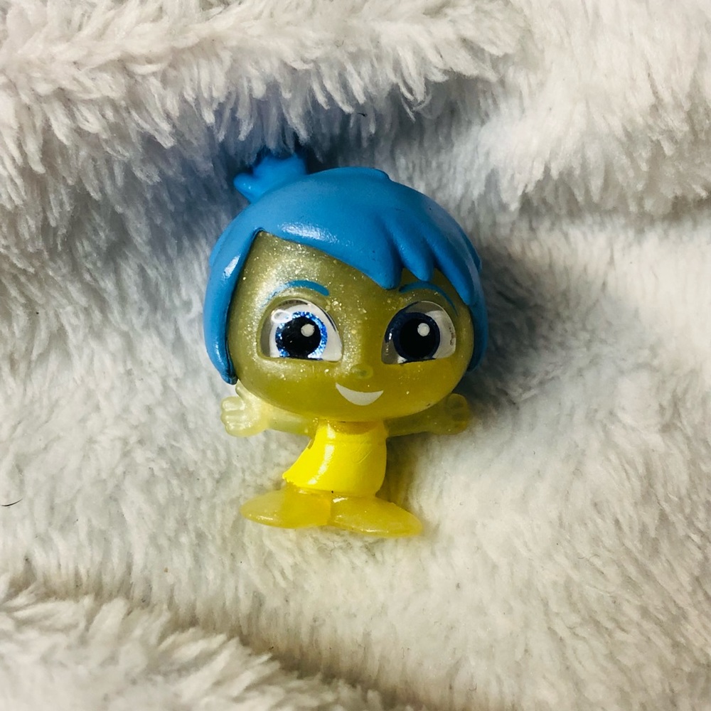Disney Doorables Joy from Inside Out - collectible mini sparkle eyes OPENED NEW